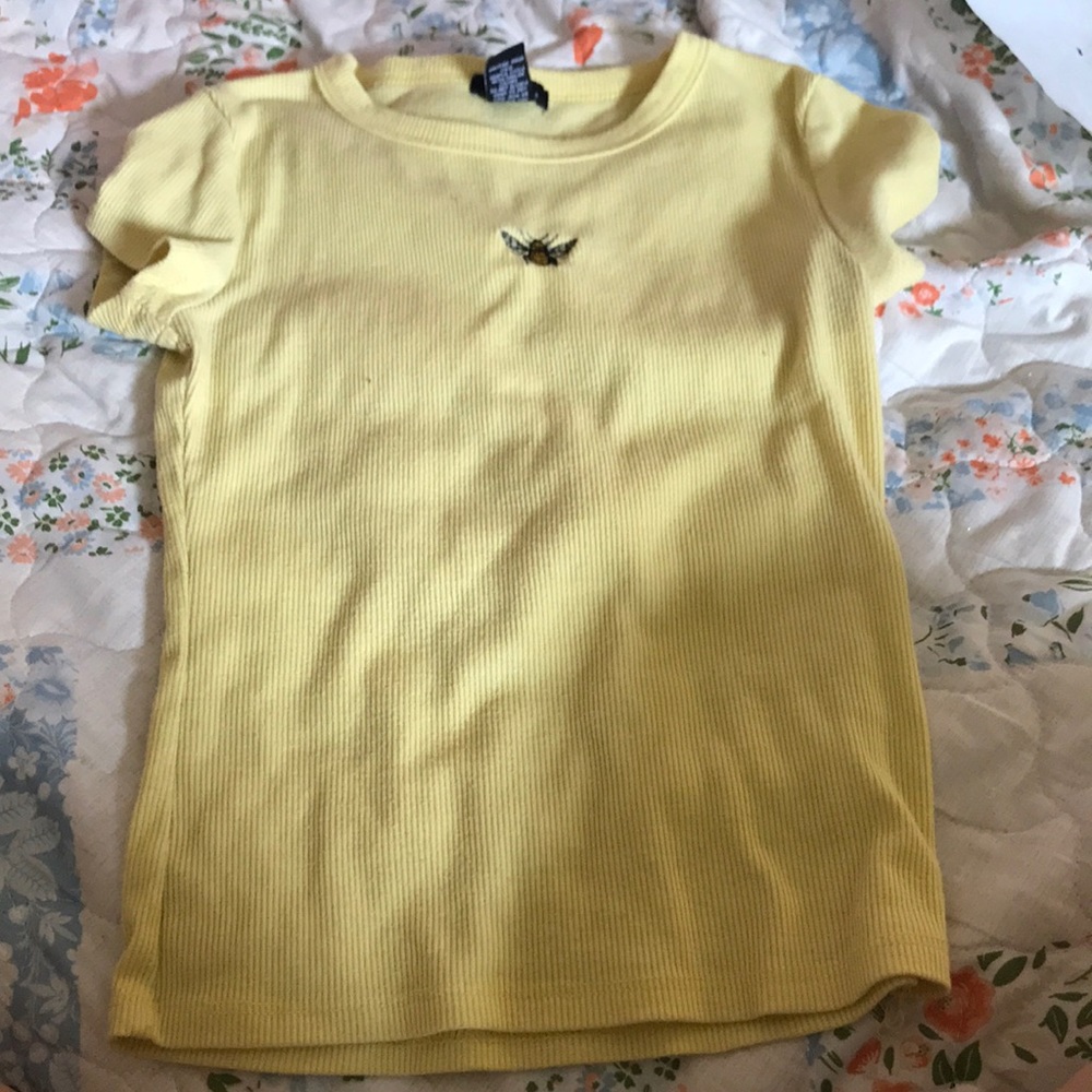 yellow bee shirt